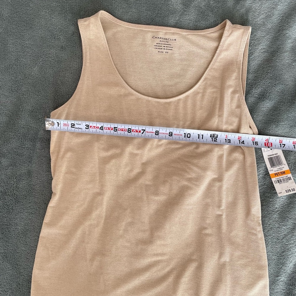 Charter Club Petite Tank Top - Picture 7 of 9